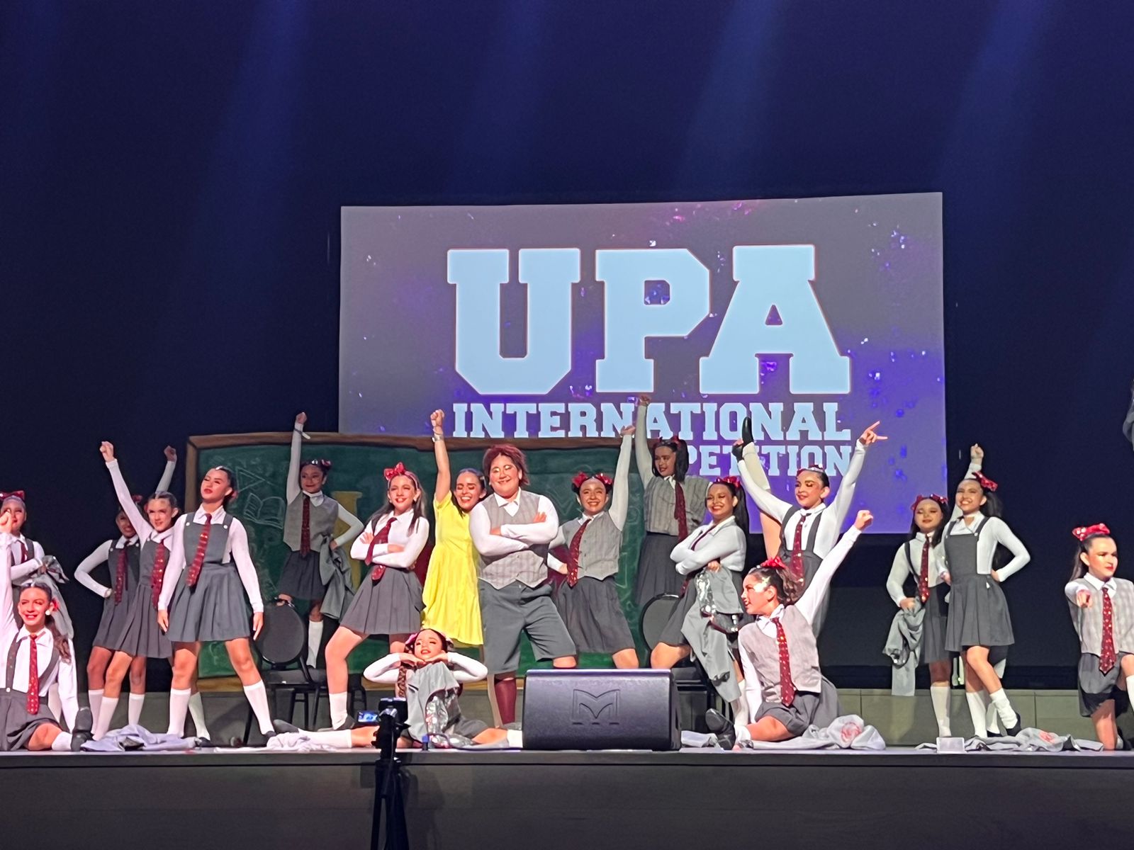 Alumnas de la academia de jazz intercolegial del Instituto San Diego