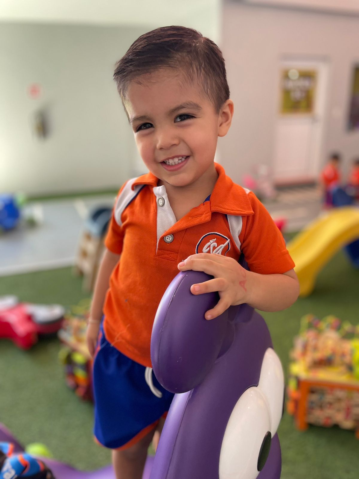 Alumno de maternal del Instituto San Diego